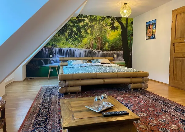 住宿加早餐酒店 Felsenmuehle 诺伊莱宁恩