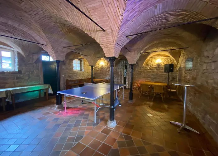 住宿加早餐酒店 Felsenmuehle 诺伊莱宁恩